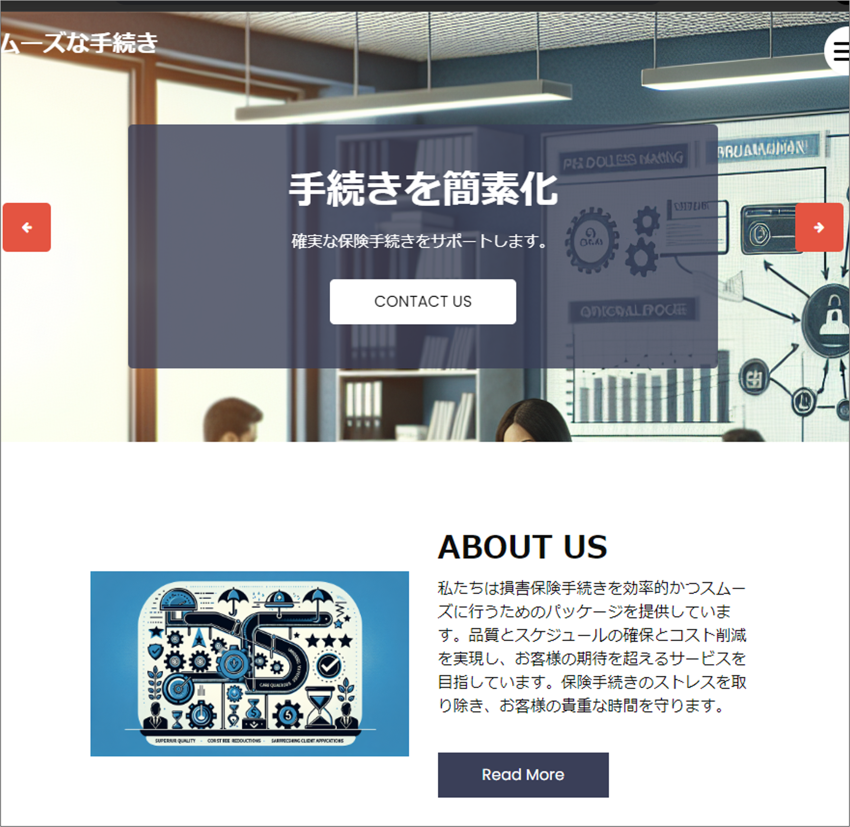 Biz Creatorの画面イメージ